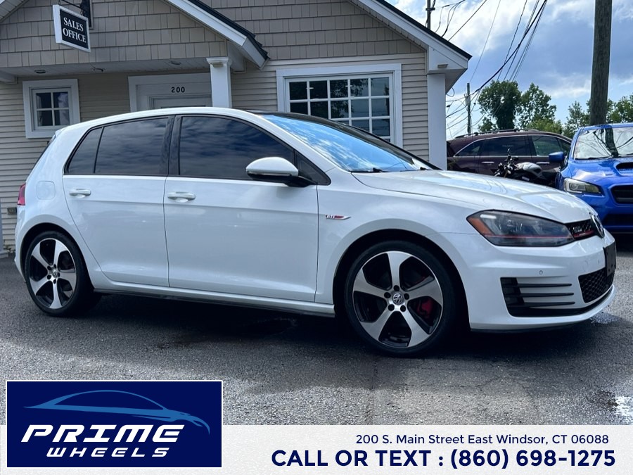 2015 Volkswagen Golf GTI 4dr HB DSG S, available for sale in East Windsor, Connecticut | Prime Wheels. East Windsor, Connecticut