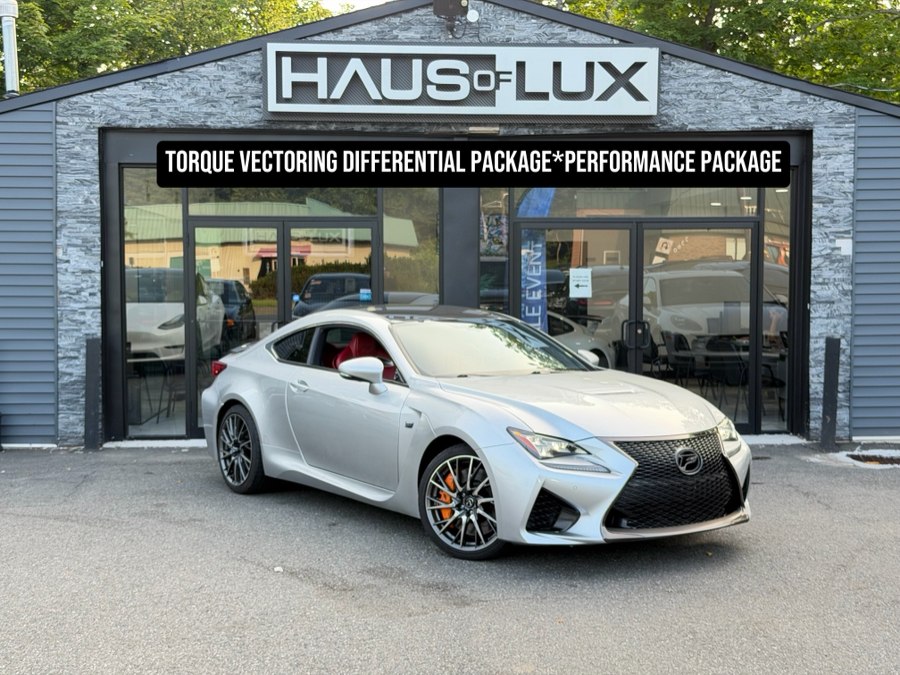 Silver 2017 Lexus RC F Coupe Rear-Wheel Drive Automatic
