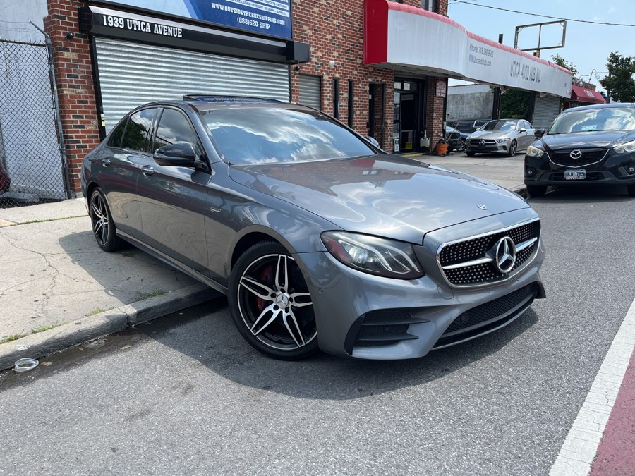 2018 Mercedes-Benz E-Class AMG E 43 4MATIC Sedan, available for sale in Brooklyn, New York | Utica Auto Hub Inc. Brooklyn, New York