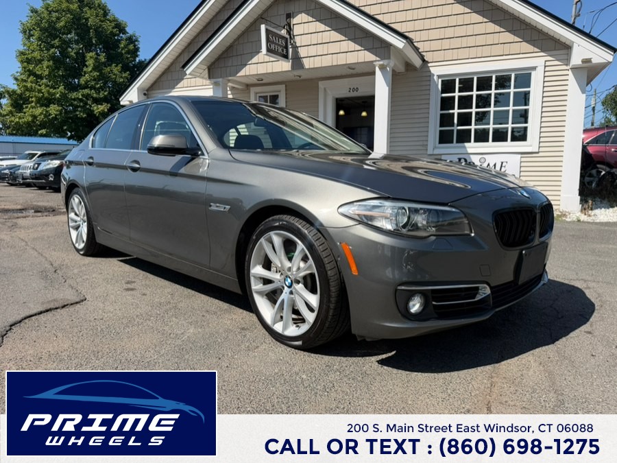 2014 BMW 5 Series 4dr Sdn 535i xDrive AWD, available for sale in East Windsor, Connecticut | Prime Wheels. East Windsor, Connecticut