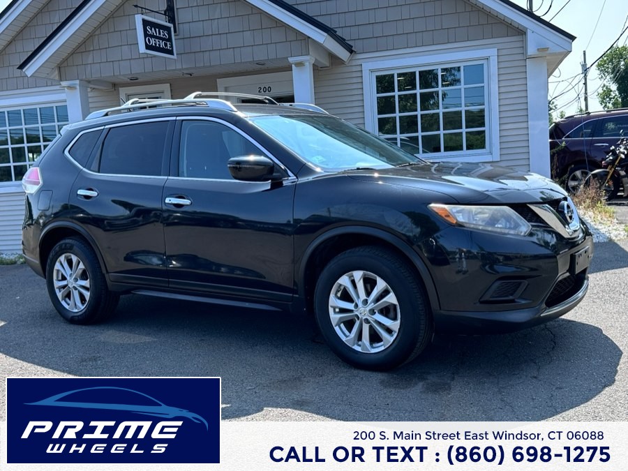 2016 Nissan Rogue AWD 4dr SV, available for sale in East Windsor, Connecticut | Prime Wheels. East Windsor, Connecticut