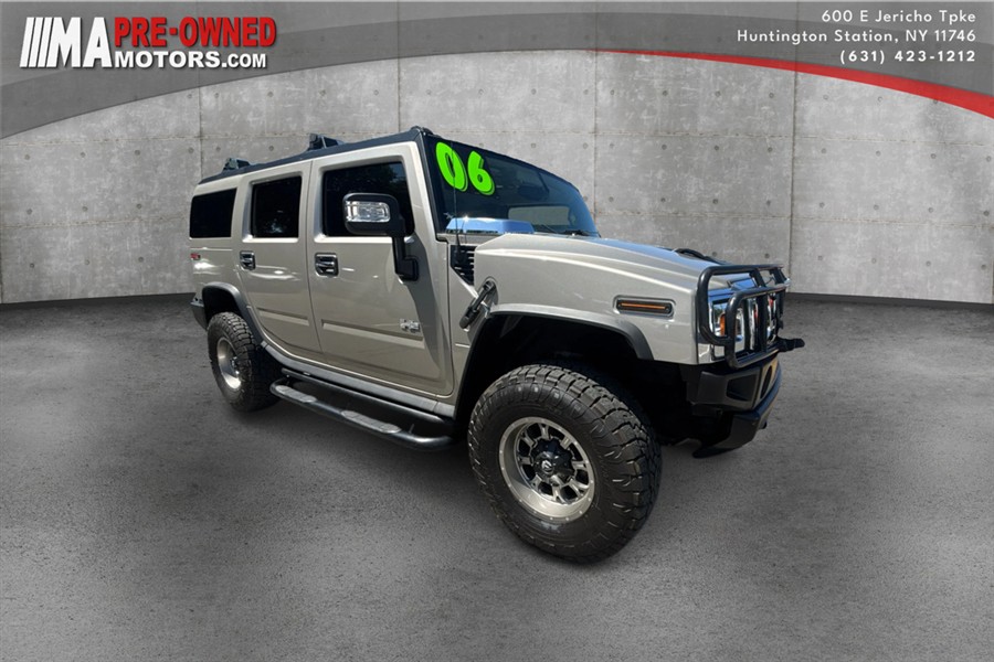 Pewter Metallic 2006 Hummer H2 SUV / Crossover Four-Wheel Drive Automatic