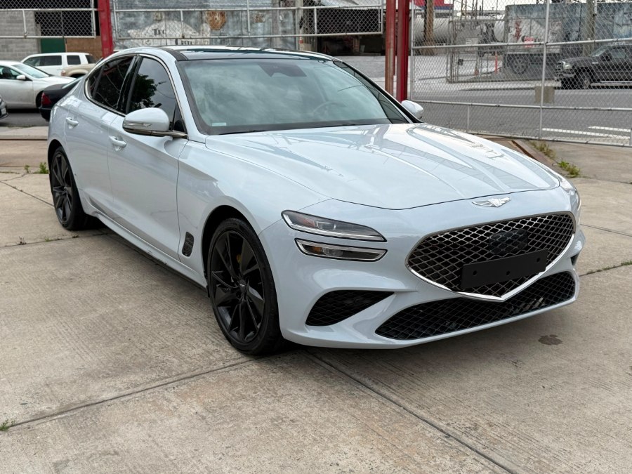 Savile Silver 2022 Genesis G70 Sedan Rear-Wheel Drive Automatic