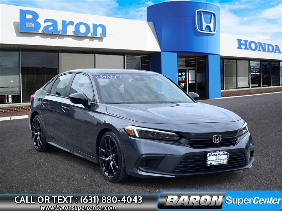 Used 2024 Honda Civic Sedan in Patchogue, New York | Baron Supercenter. Patchogue, New York