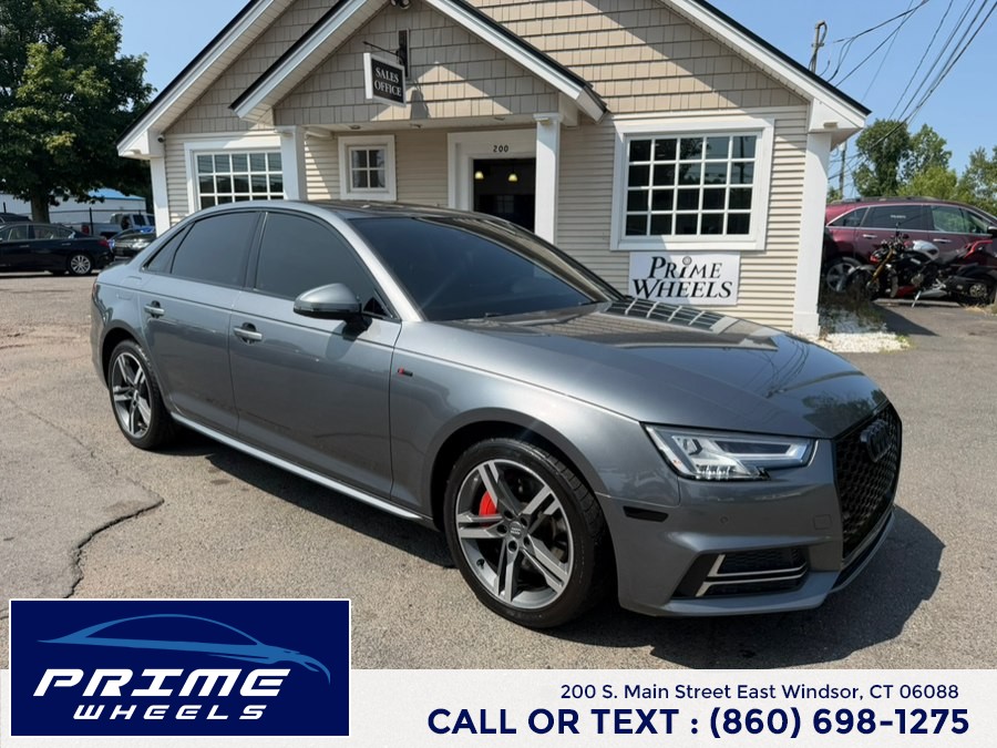 2017 Audi A4 2.0 TFSI Auto Premium Plus quattro AWD, available for sale in East Windsor, Connecticut | Prime Wheels. East Windsor, Connecticut