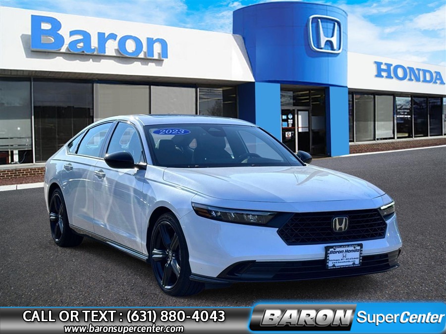 Used 2023 Honda Accord Hybrid in Patchogue, New York | Baron Supercenter. Patchogue, New York