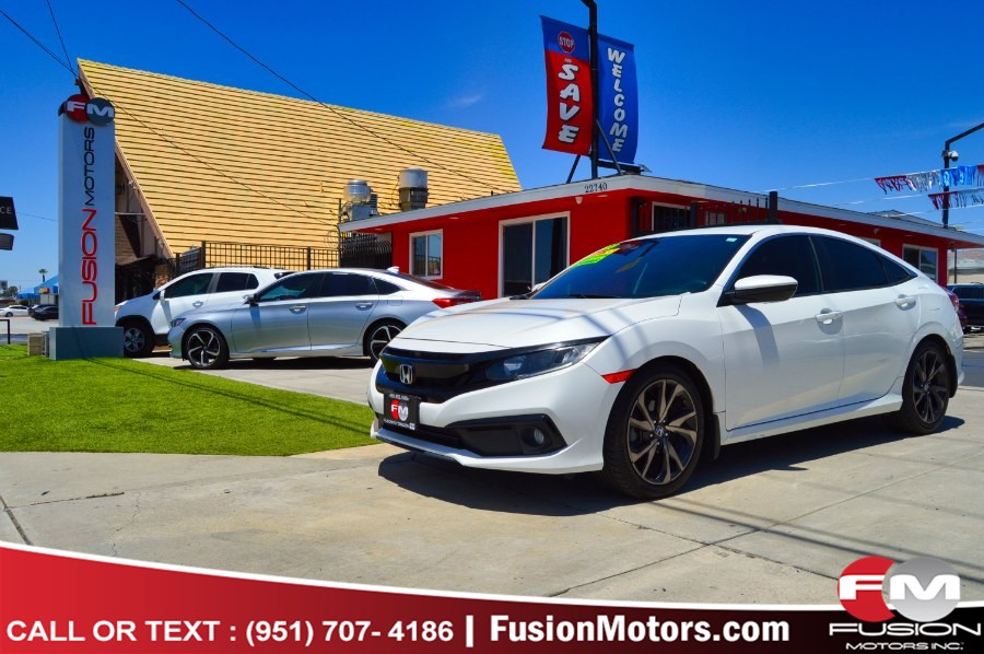 Used 2019 Honda Civic Sedan in Moreno Valley, California | Fusion Motors Inc. Moreno Valley, California