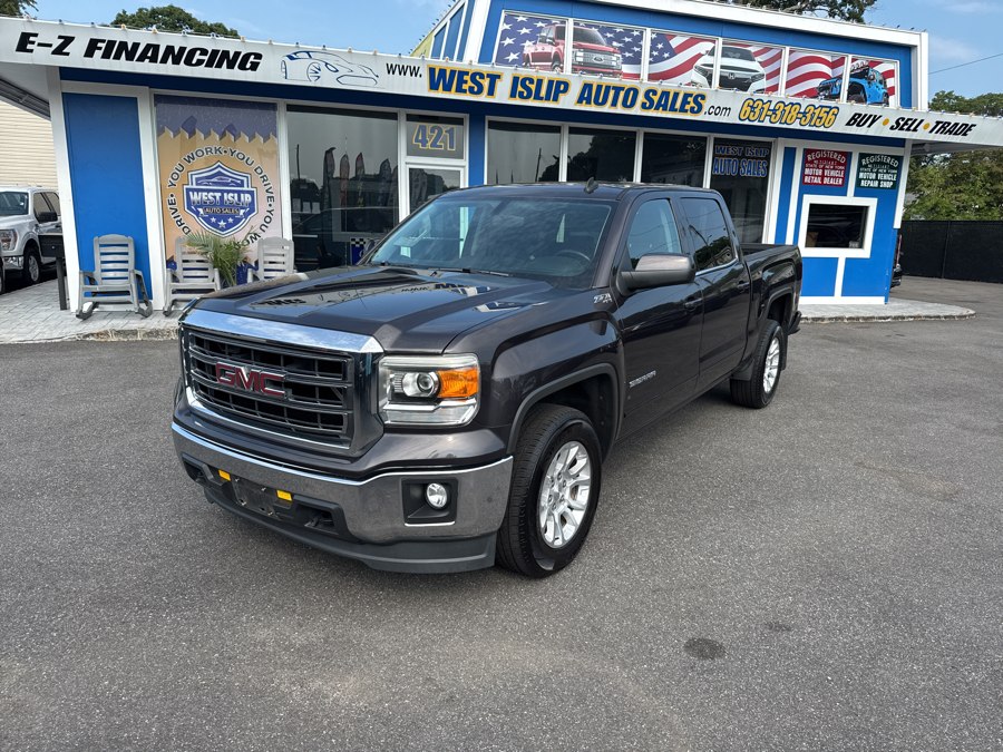 Gray (Iridium Metallic) 2014 GMC Sierra 1500 Pickup Truck Four-Wheel Drive Automatic