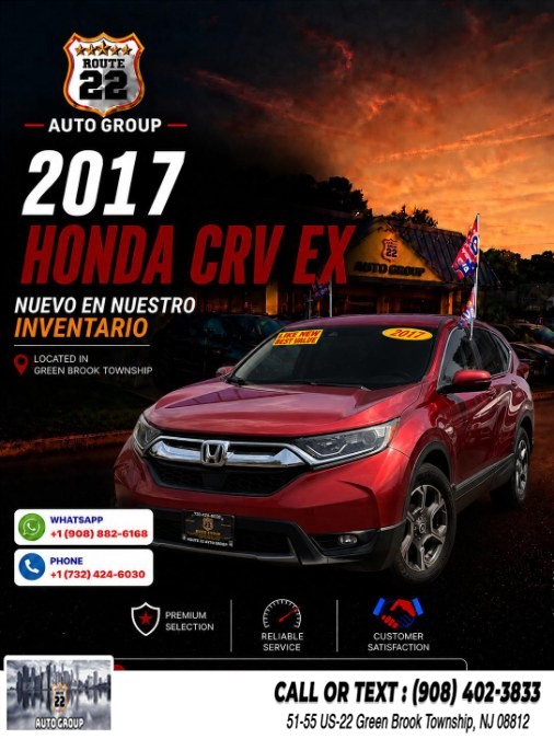Used 2017 Honda CR-V in Green Brook Township, New Jersey | Route 22 Auto Group. Green Brook Township, New Jersey