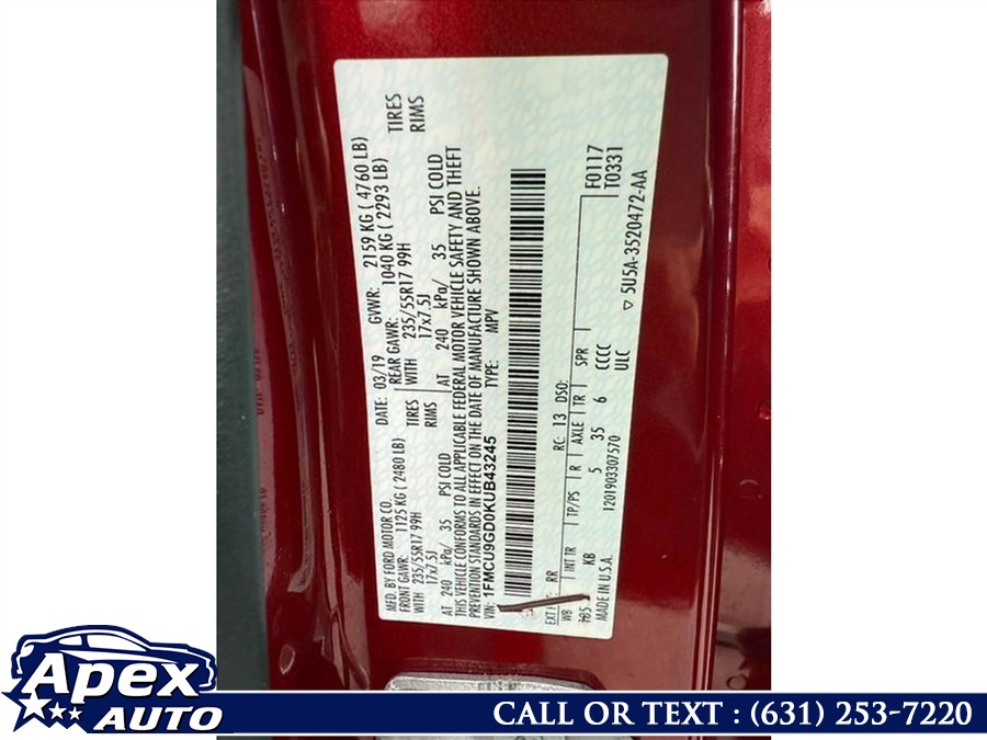 2019 Ford Escape SE - Photo 13