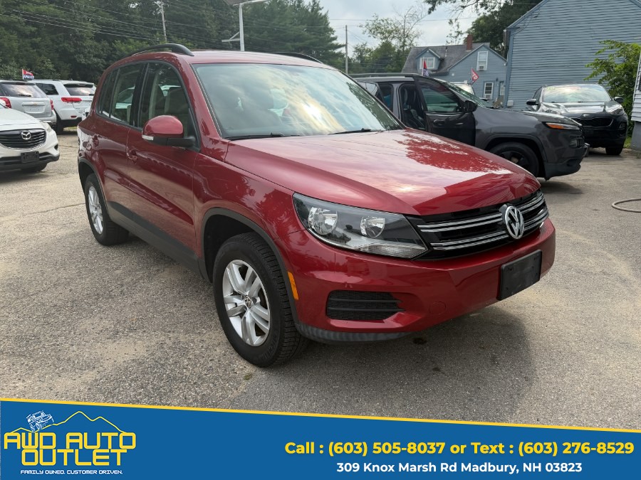 Used 2016 Volkswagen Tiguan in Madbury, New Hampshire | AWD Auto Outlet. Madbury, New Hampshire