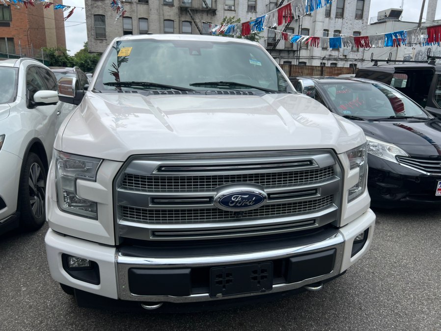 Used Ford F-150 Platinum 4WD SuperCrew 5.5'' Box 2017 | Atlantic Used Car Sales. Brooklyn, New York
