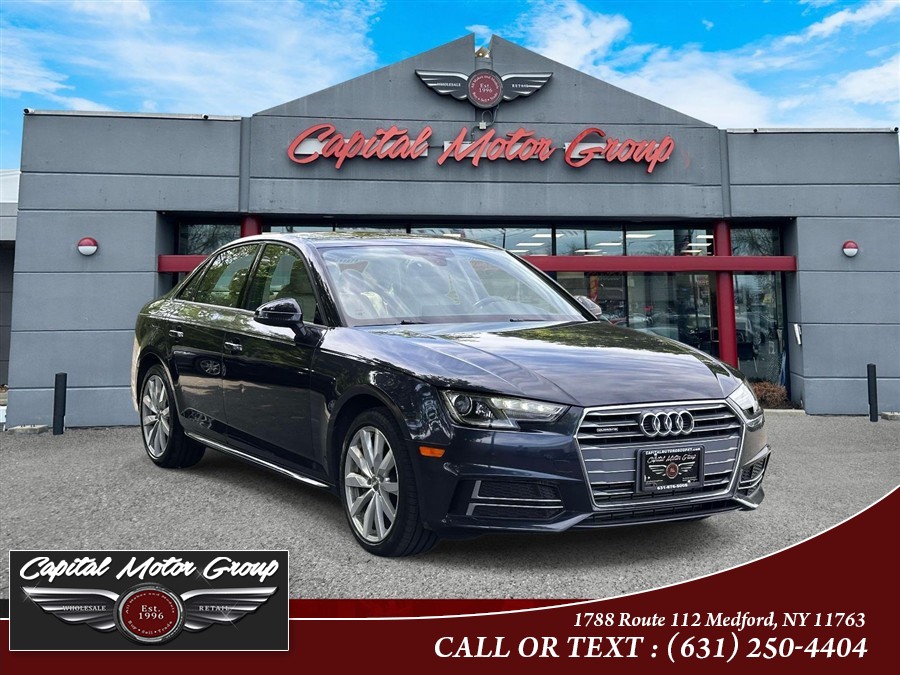 Used 2018 Audi A4 in Medford, New York | Capital Motor Group Inc. Medford, New York