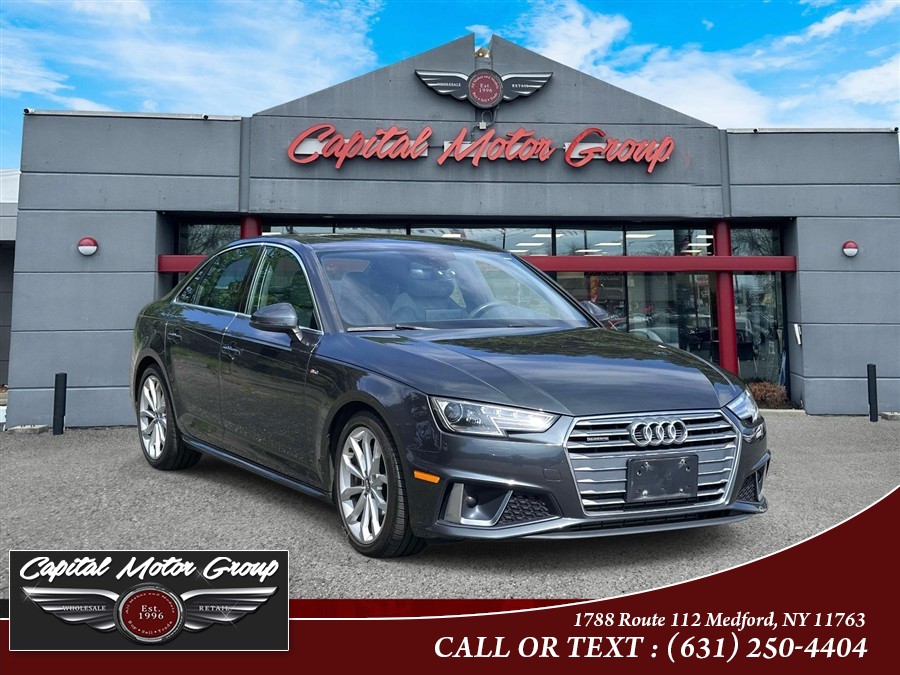 Used 2019 Audi A4 in Medford, New York | Capital Motor Group Inc. Medford, New York