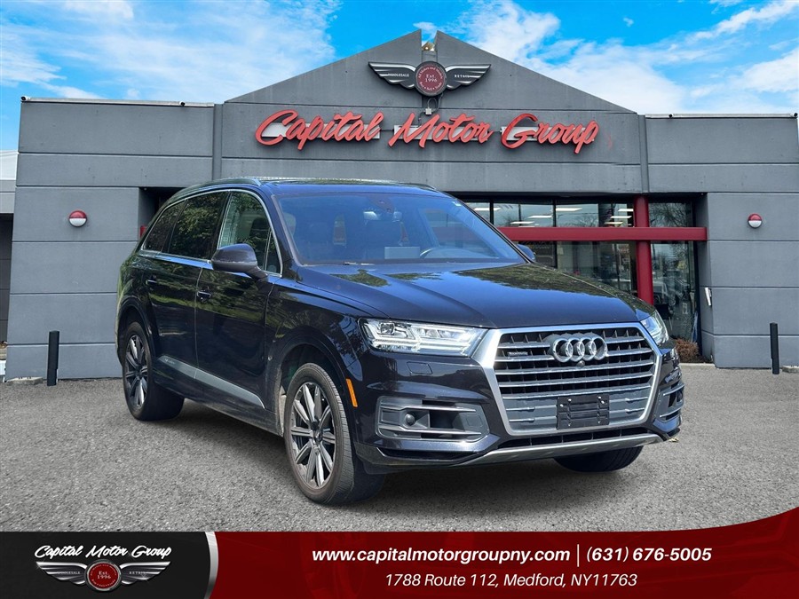 Black 2019 Audi Q7 SUV / Crossover All-Wheel Drive Automatic