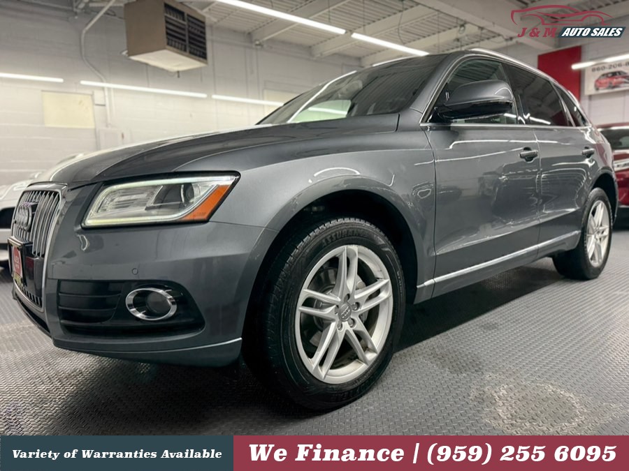 2016 Audi Q5 quattro 4dr 2.0T Premium Plus, available for sale in Hartford, Connecticut | J&M Auto Sales LLC. Hartford, Connecticut