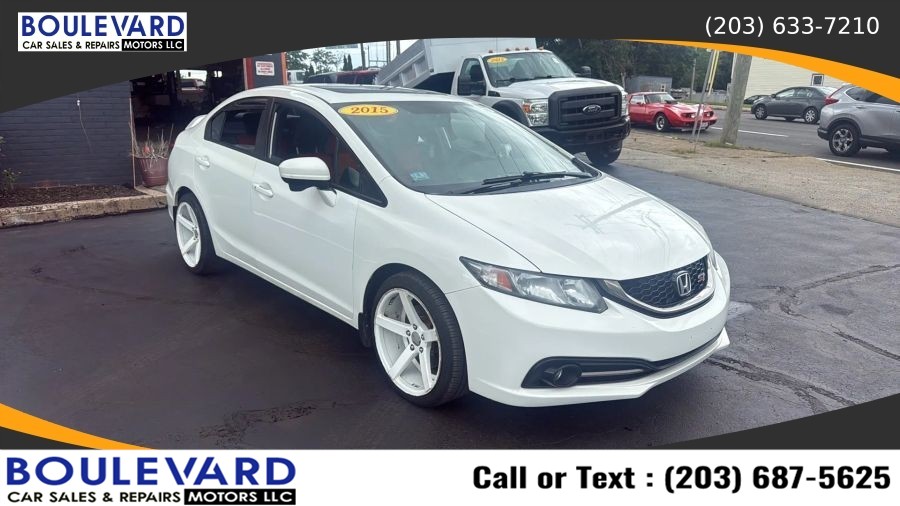 Used 2015 Honda Civic in New Haven, Connecticut | Boulevard Motors LLC. New Haven, Connecticut