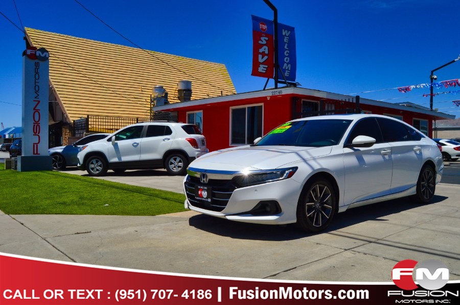 Used 2021 Honda Accord Sedan in Moreno Valley, California | Fusion Motors Inc. Moreno Valley, California