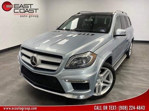 Palladium Silver Metallic 2015 Mercedes-Benz GL-Class SUV / Crossover All-Wheel Drive Automatic