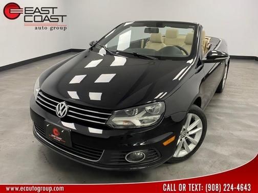 Deep Black Pearl 2016 Volkswagen Eos Convertible Front-Wheel Drive Automatic