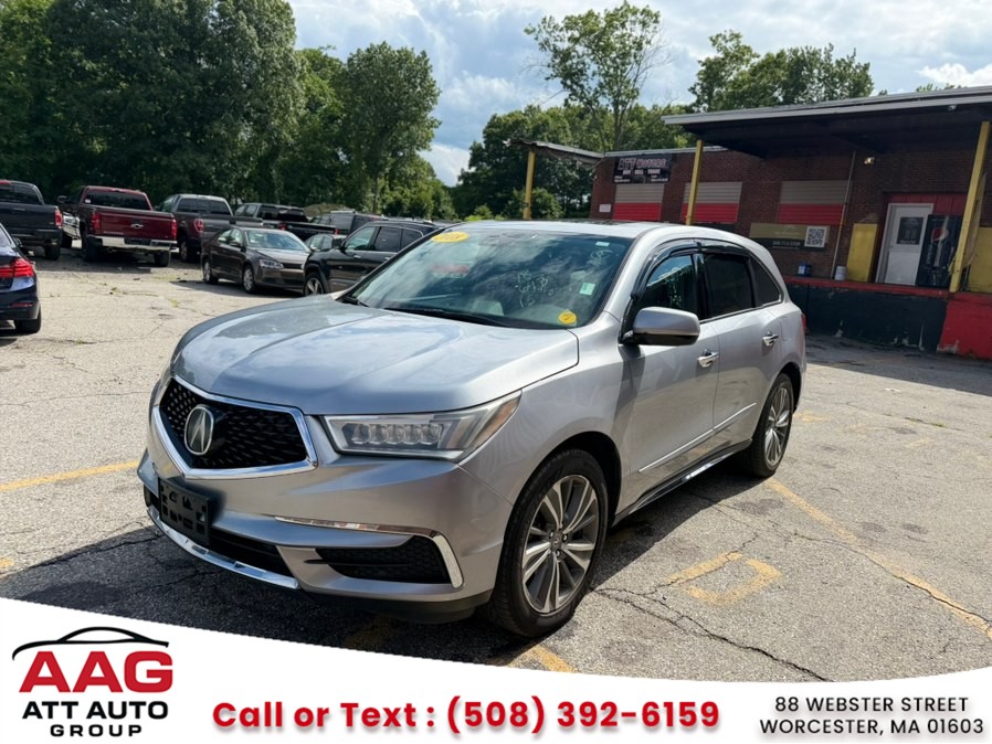 2018 Acura MDX SH-AWD w/Technology Pkg, available for sale in WORCESTER, Massachusetts | ATT MOTORS. WORCESTER, Massachusetts