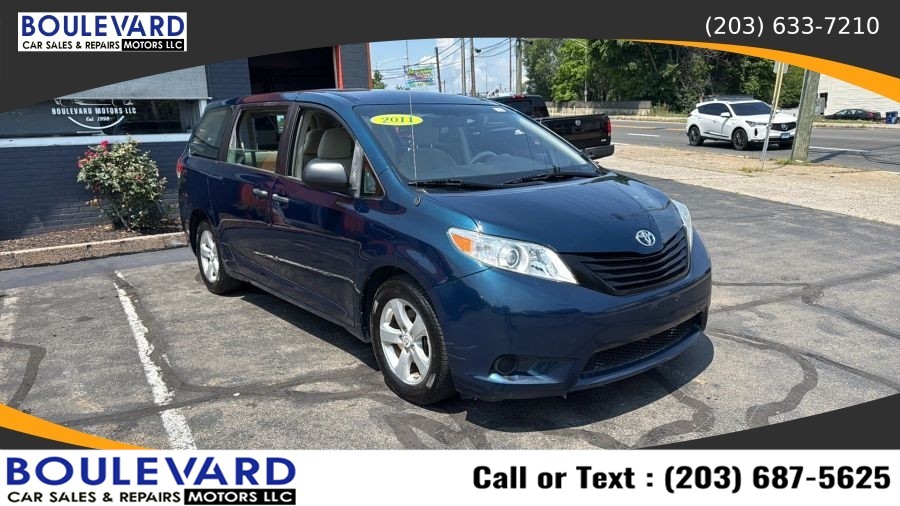 Used Toyota Sienna CE Minivan 4D 2011 | Boulevard Motors LLC. New Haven, Connecticut