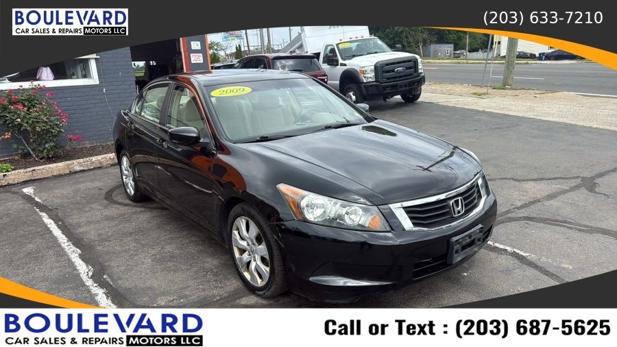 Used Honda Accord EX Sedan 4D 2009 | Boulevard Motors LLC. New Haven, Connecticut