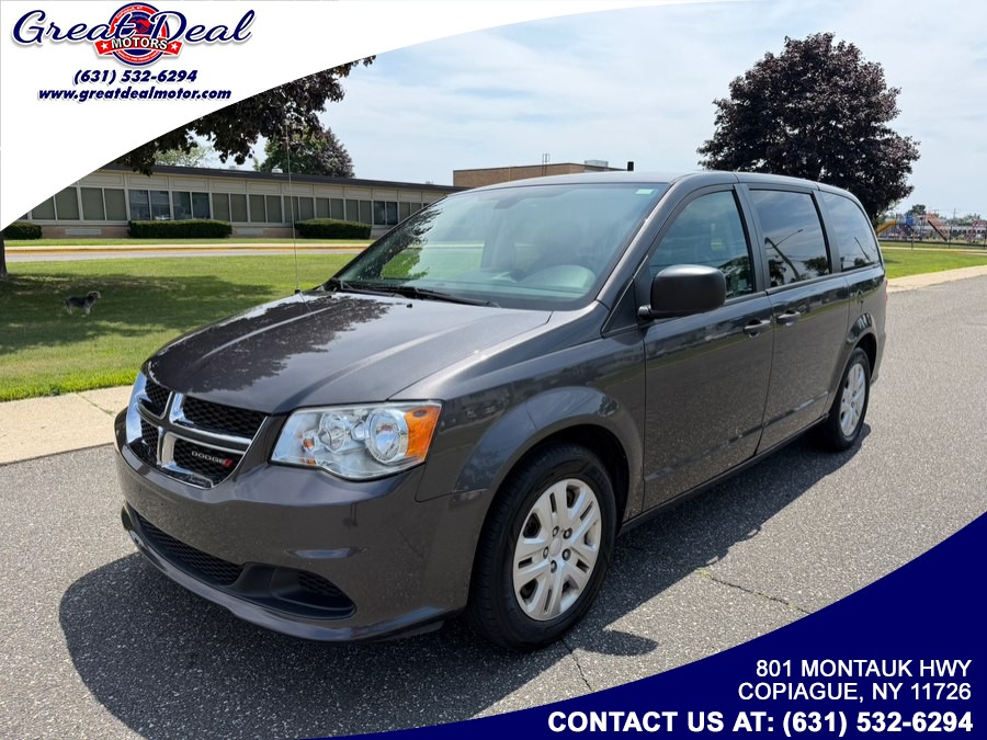 2019 Dodge Grand Caravan SE Wagon, available for sale in Copiague, New York | Great Deal Motors. Copiague, New York