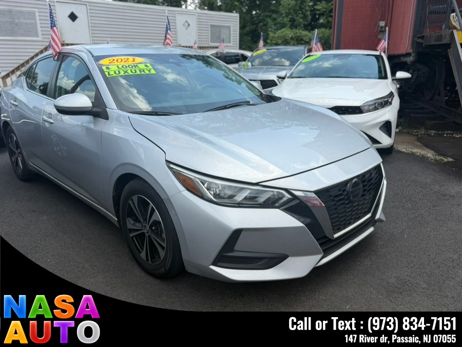 2021 Nissan Sentra SV CVT, available for sale in Passaic, New Jersey | Nasa Auto. Passaic, New Jersey