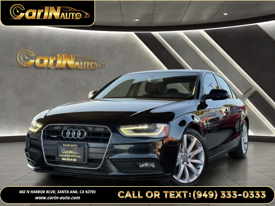 Used 2013 Audi A4 in Santa Ana, California | Carin Auto. Santa Ana, California
