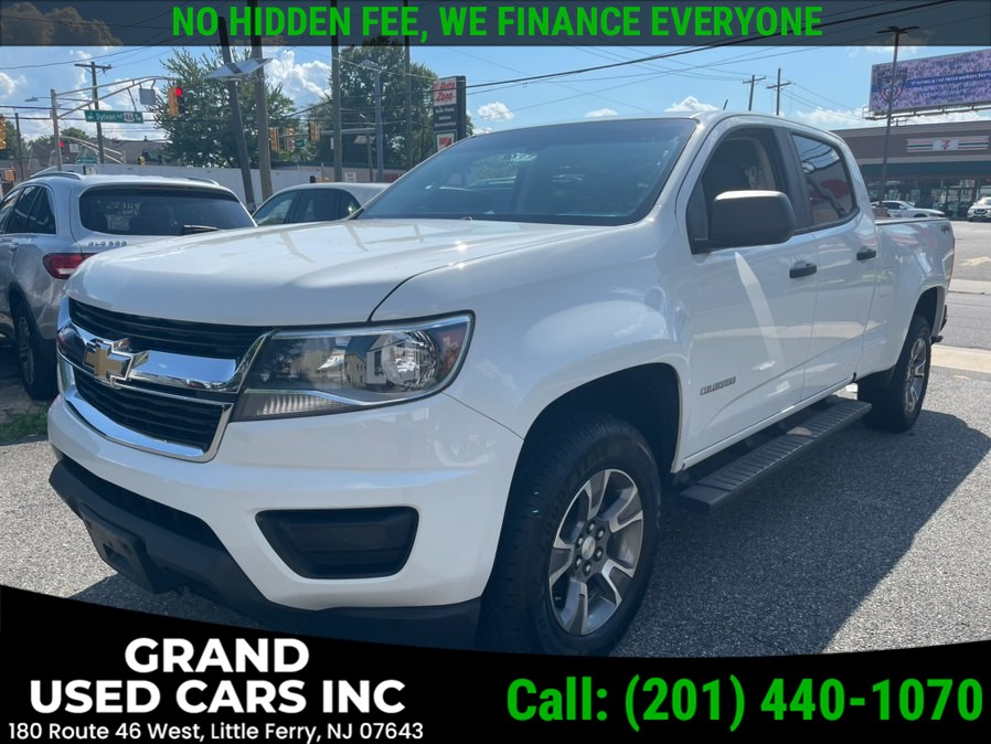 2018 Chevrolet Colorado 4WD Crew Cab 140.5" Work Truck, available for sale in Little Ferry, New Jersey | Grand Used Cars Inc. Little Ferry, New Jersey