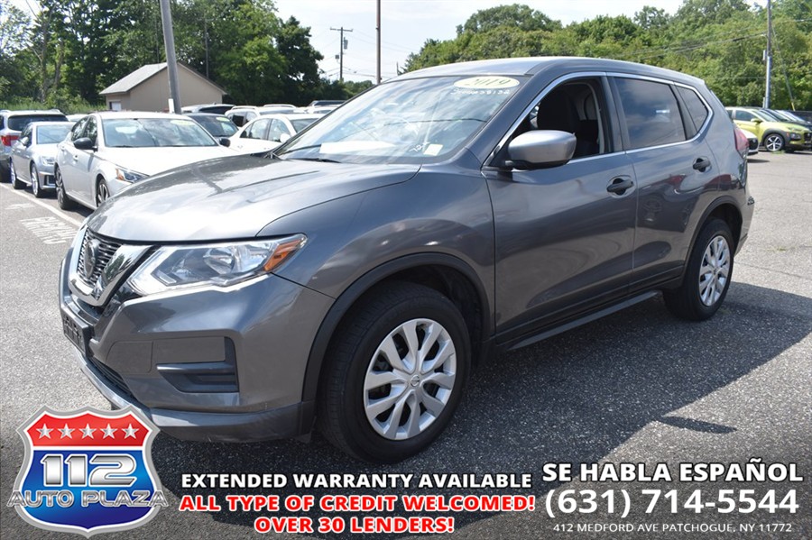 2019 Nissan Rogue S, available for sale in Patchogue, New York | 112 Auto Plaza. Patchogue, New York