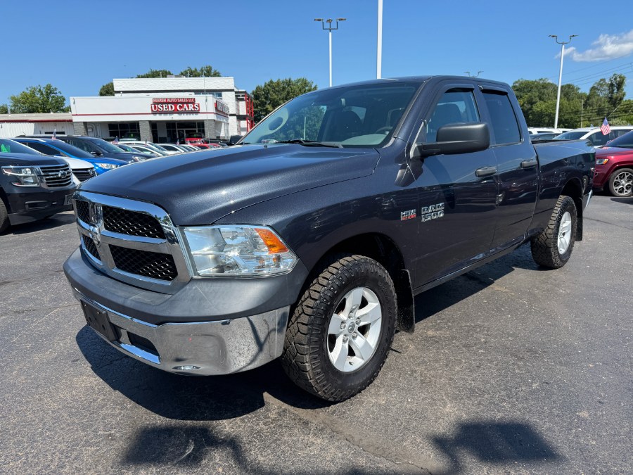 2018 Ram 1500 Express 4x4 Quad Cab 6''4" Box, available for sale in Ortonville, Michigan | Marsh Auto Sales LLC. Ortonville, Michigan