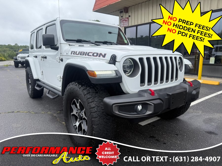 2020 Jeep Wrangler Unlimited Rubicon 4x4, available for sale in Bohemia, New York | Performance Auto Inc. Bohemia, New York