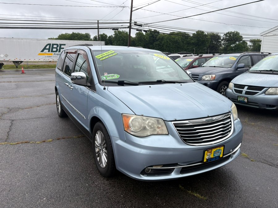 Blue 2013 Chrysler Town & Country Minivan Front-Wheel Drive Automatic