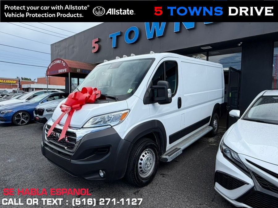 2025 Ram ProMaster Cargo Van Tradesman 2500 Low Roof 136" WB w/Pass Seat, available for sale in Inwood, New York | 5 Towns Drive. Inwood, New York