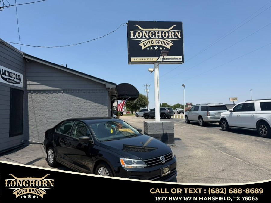 Used 2015 Volkswagen Jetta Sedan in Mansfield, Texas | Longhorn Auto Group. Mansfield, Texas