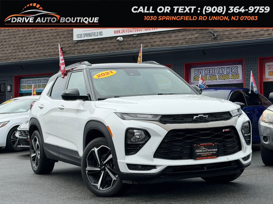 Used 2021 Chevrolet Trailblazer in Union, New Jersey | Drive Auto Boutique. Union, New Jersey