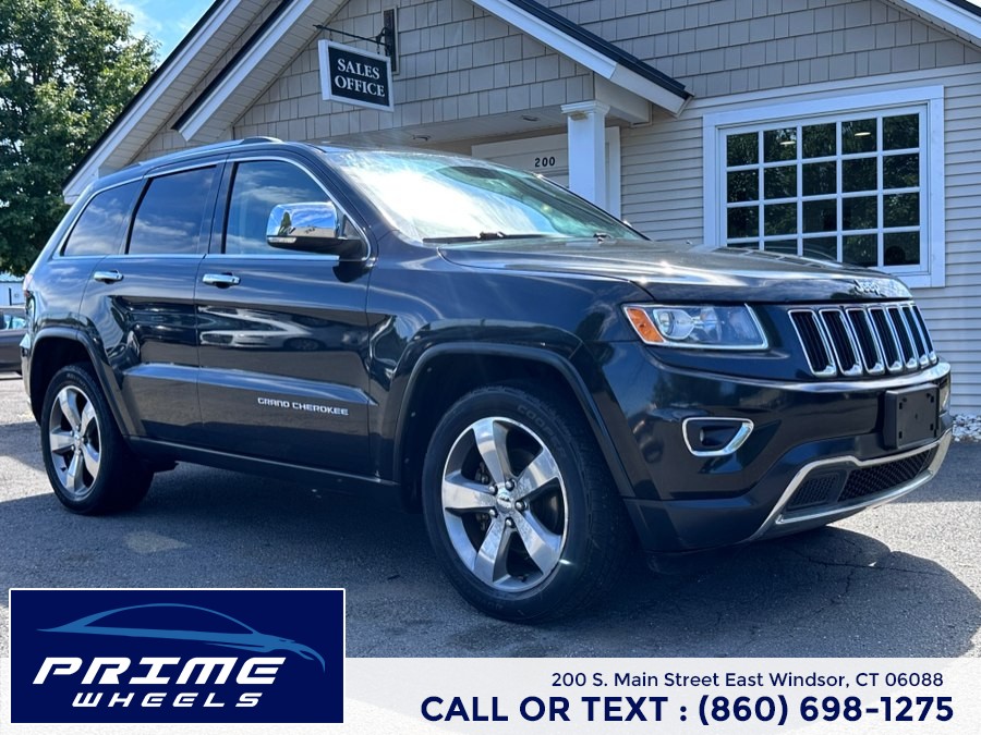 2014 Jeep Grand Cherokee 4WD 4dr Limited, available for sale in East Windsor, Connecticut | Prime Wheels. East Windsor, Connecticut
