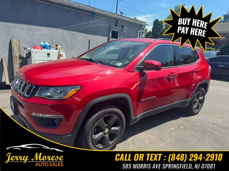 2018 Jeep Compass Longitude, North, Latitude