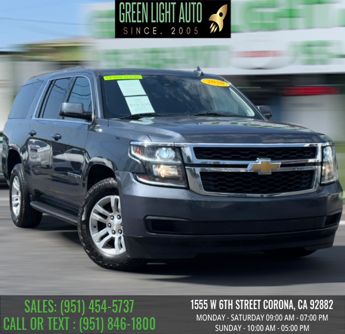 Used 2020 Chevrolet Suburban in Corona, California | Green Light Auto. Corona, California