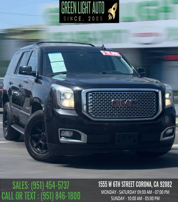 Used GMC Yukon 4WD 4dr Denali 2017 | Green Light Auto. Corona, California