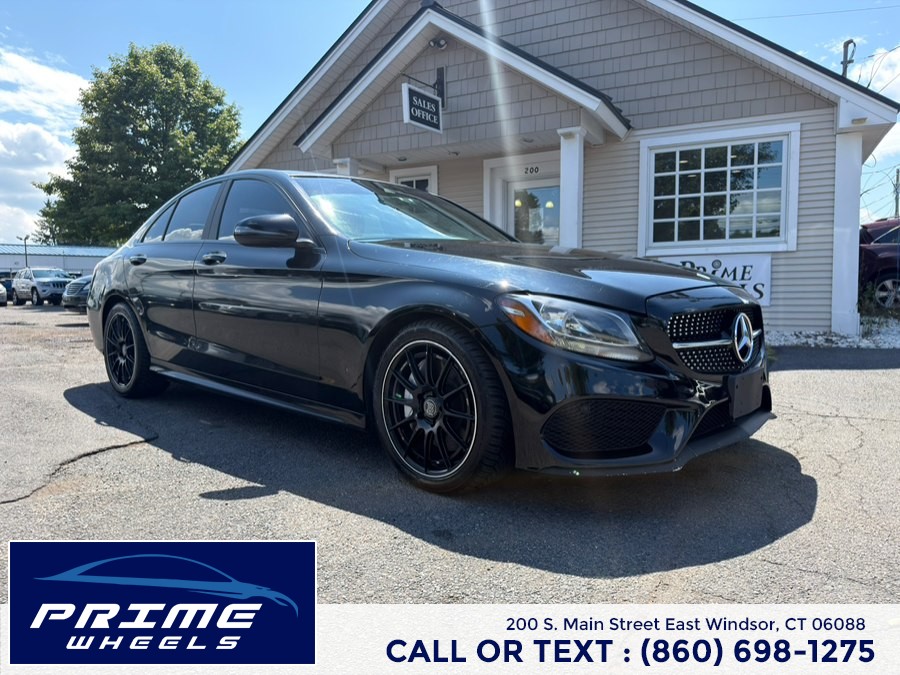 2016 Mercedes-Benz C-Class 4dr Sdn C 300 Sport 4MATIC, available for sale in East Windsor, Connecticut | Prime Wheels. East Windsor, Connecticut