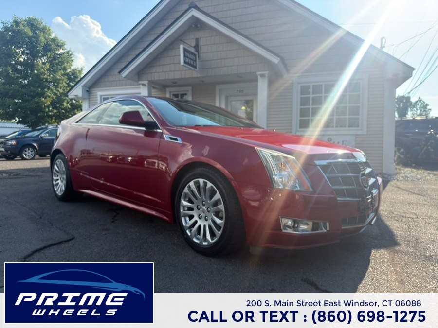 2011 Cadillac CTS Coupe 2dr Cpe Performance AWD, available for sale in East Windsor, Connecticut | Prime Wheels. East Windsor, Connecticut