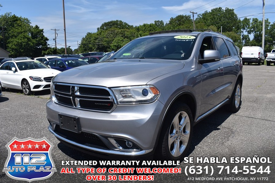 2015 Dodge Durango LIMITED, available for sale in Patchogue, New York | 112 Auto Plaza. Patchogue, New York