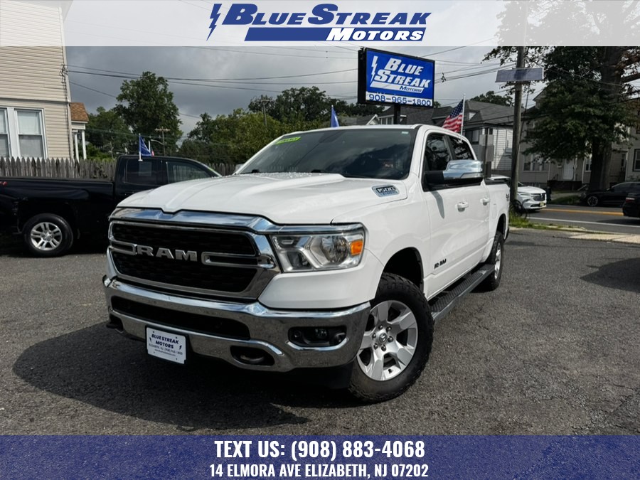 2022 Ram 1500 Big Horn 4x4 Crew Cab 5''7" Box, available for sale in Elizabeth, New Jersey | Blue Streak Motors. Elizabeth, New Jersey