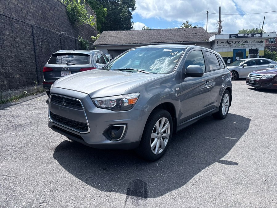 2015 Mitsubishi Outlander Sport AWD 4dr CVT ES, available for sale in Springfield, Massachusetts | LA Auto Sales and Service. Springfield, Massachusetts