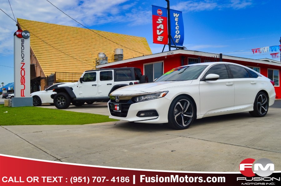Used 2018 Honda Accord Sedan in Moreno Valley, California | Fusion Motors Inc. Moreno Valley, California