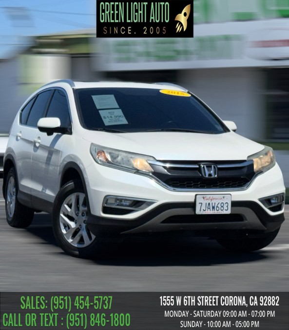 Used 2015 Honda CR-V in Corona, California | Green Light Auto. Corona, California
