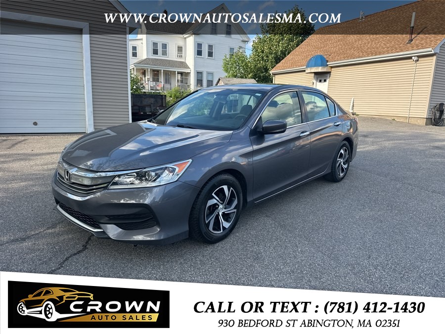 Used 2017 Honda Accord Sedan in Abington, Massachusetts | Crown Auto Sales. Abington, Massachusetts